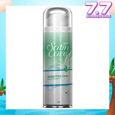 GILLETTE VENUS SatinCare SENSITIVE SKIN shave gel with aloe vera 195g