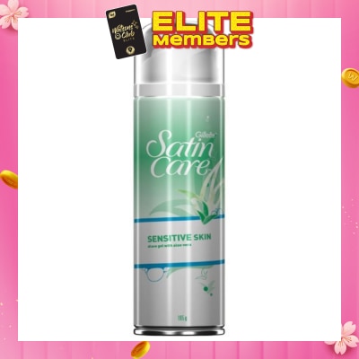 GILLETTE VENUS SatinCare SENSITIVE SKIN shave gel with aloe vera 195g
