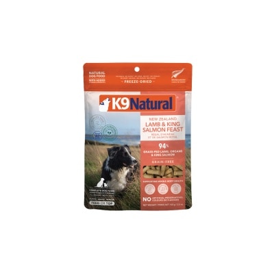 K9 NATURAL - Lamb & Salmon Feast Freeze-Dried Dog Food 100g
