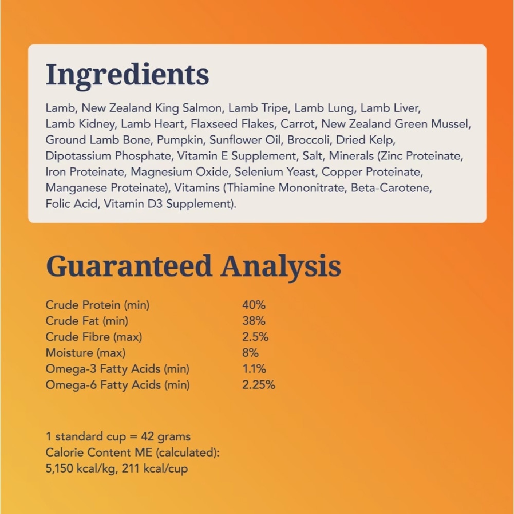 Lamb & Salmon Feast Freeze-Dried Dog Food 1.8kg