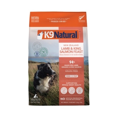 K9 NATURAL - Lamb & Salmon Feast Freeze-Dried Dog Food 1.8kg