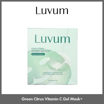 LUVUM - Green Citrus Vitamin C Gel Mask+ 5s