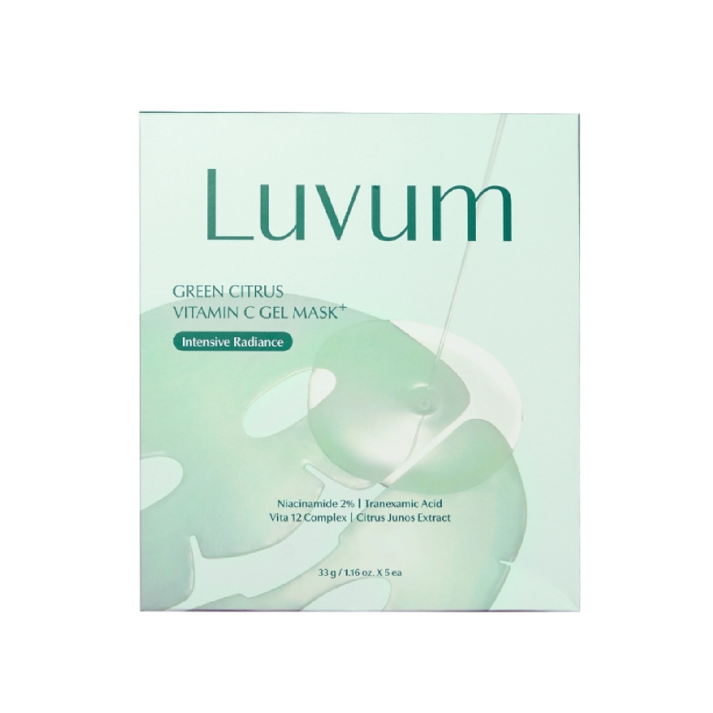 Green Citrus Vitamin C Gel Mask+ 5s