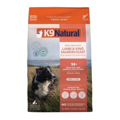 K9 NATURAL - Lamb & Salmon Feast Freeze-Dried Dog Food 3.6kg