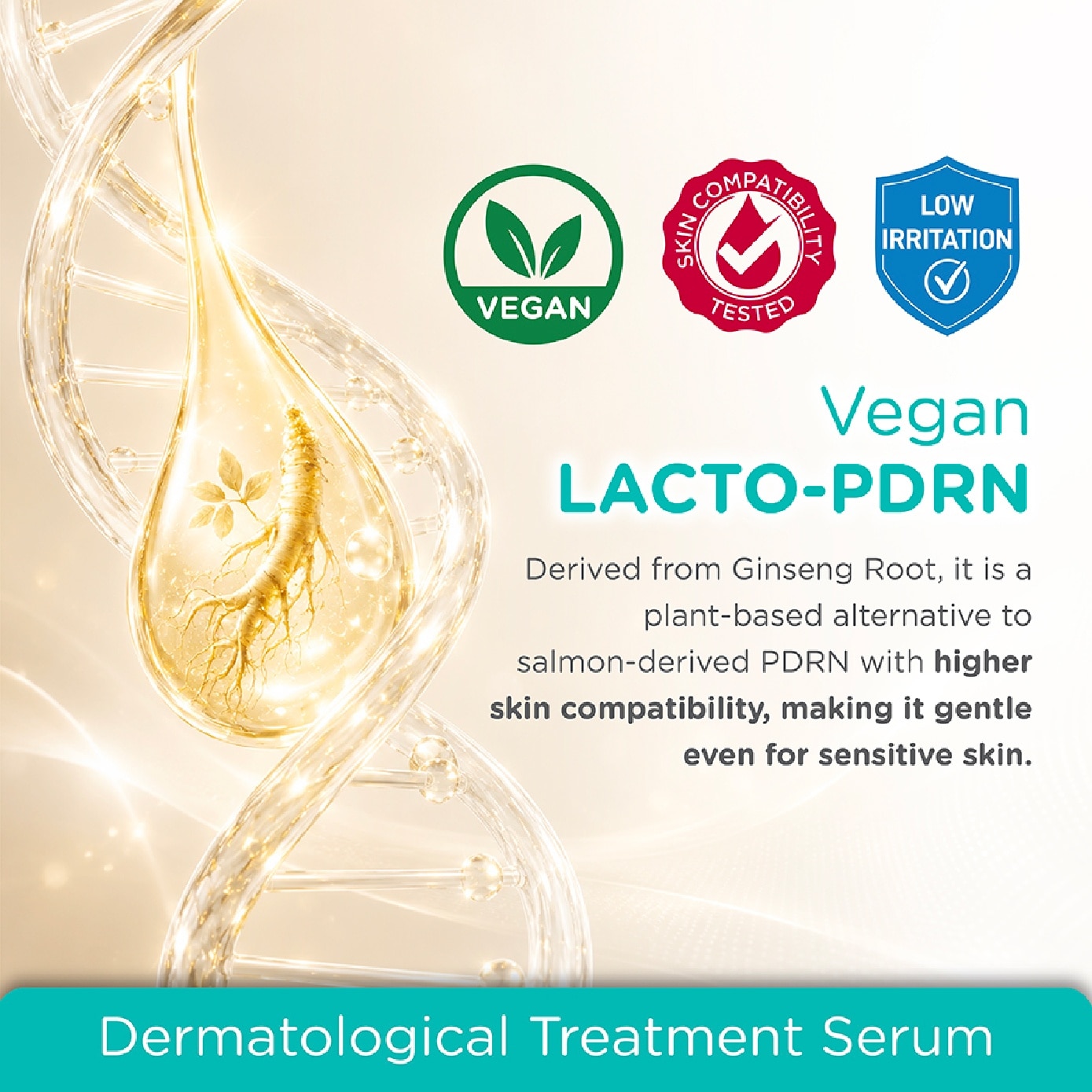 Pro Aesthetic Multi Peptides Lacto-PDRN 55200ppm Regencell Serum Shot 30ml image