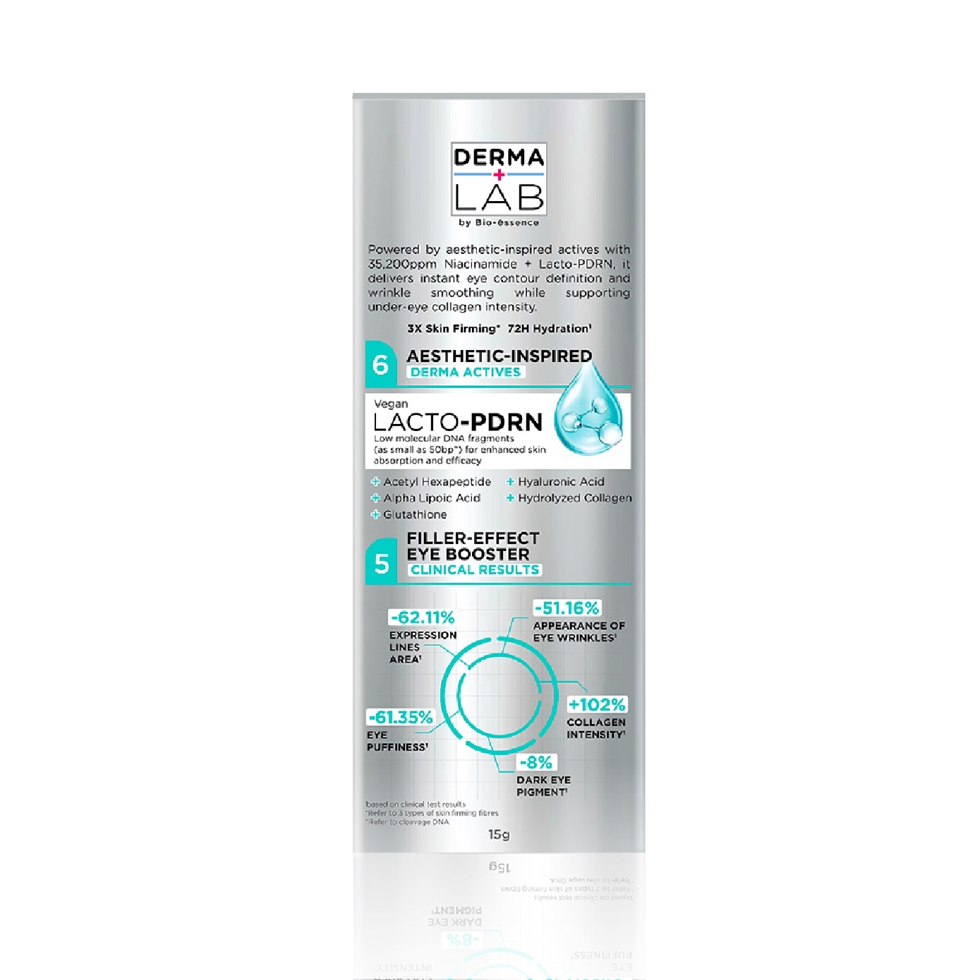 Pro Aesthetic Niacinamide Lacto-PDRN 35200ppm Regencell Filler Eye Cream 15g image