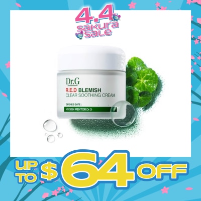 DR. G - DR.G R.E.D Blemish Clear Soothing Cream (Moisturising Soothing Cream) 70ml