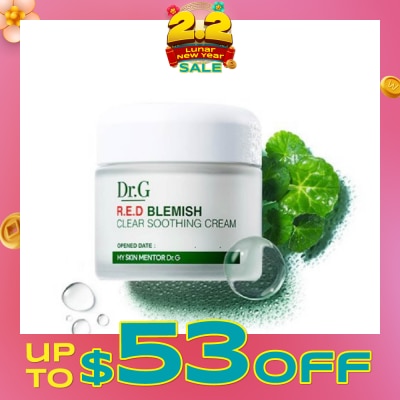 DR. G DR.G R.E.D Blemish Clear Soothing Cream (Moisturising Soothing Cream) 70ml
