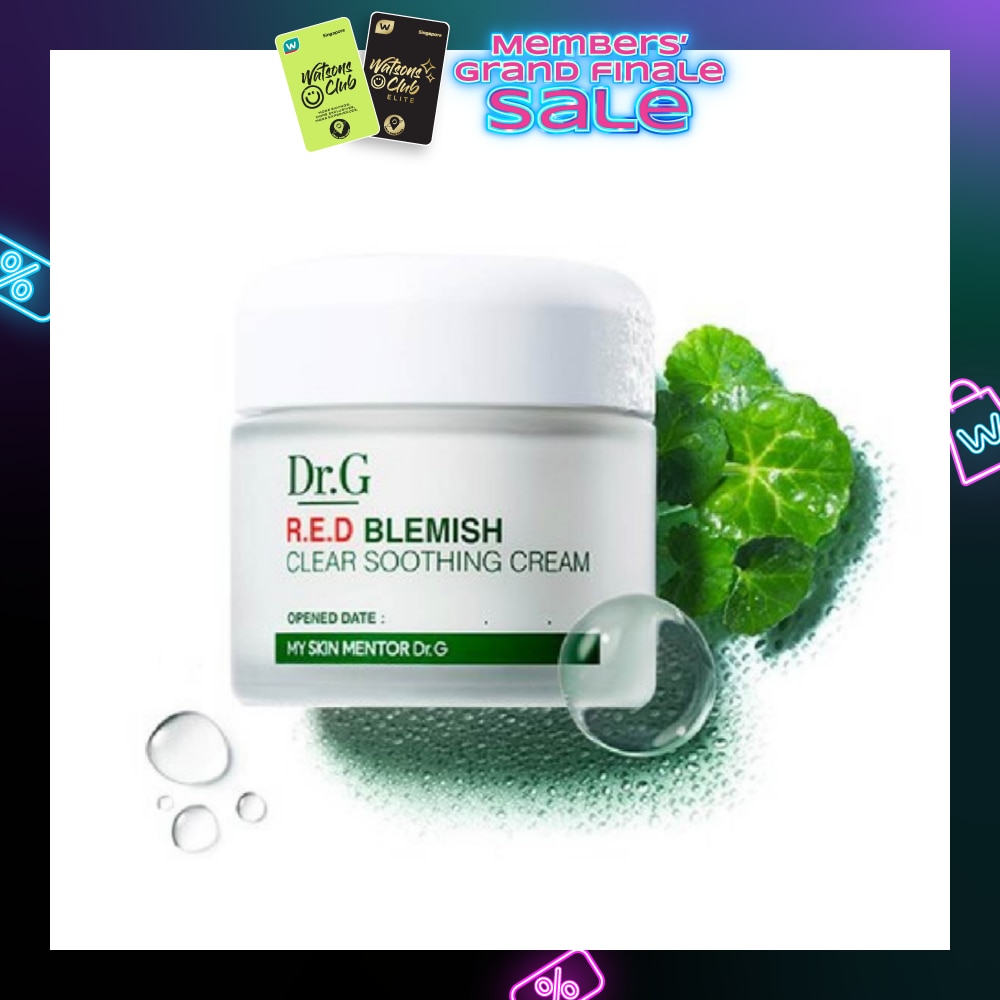 DR.G R.E.D Blemish Clear Soothing Cream (Moisturising Soothing Cream) 70ml