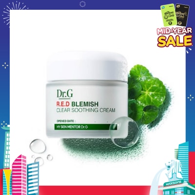 DR. G DR.G R.E.D Blemish Clear Soothing Cream (Moisturising Soothing Cream) 70ml