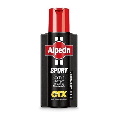ALPECIN Sport CTX Caffeine Hair Energizer Shampoo For Physically Active Men (Helps to Reduce Hair Loss) 250ml