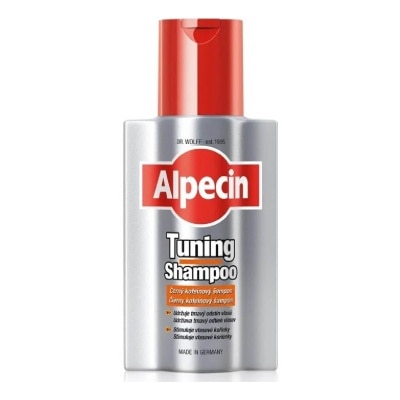 ALPECIN Tuning Dark Caffeine Shampoo For Men (For Grey Hair; Maintain Dark Shade;  Prevents Hair Loss) 200ml