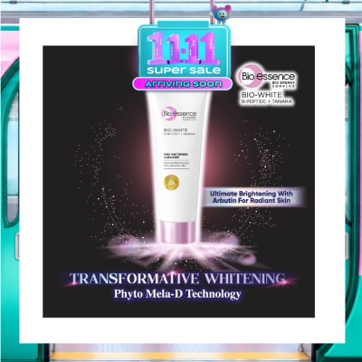 BIO ESSENCE Bio White Pro Whitening Cleanser (For Smoother + Brighter Skin) 100g image