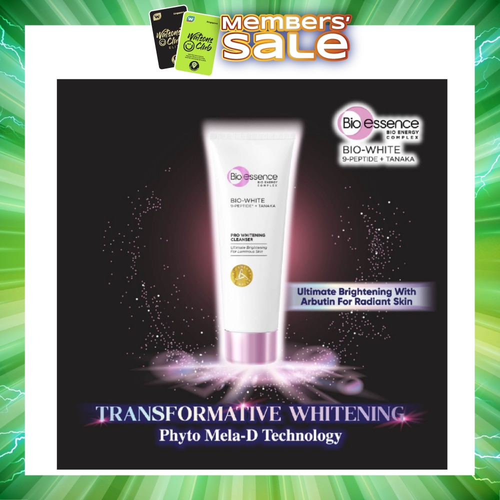 Bio-White Pro Whitening Cleanser (For Smoother + Brighter Skin) 100g