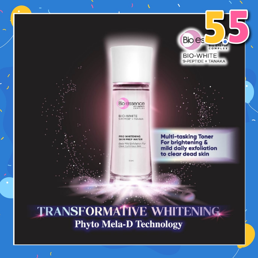 Bio-White Pro Whitening Skin Prep Water (Helps Brightens & Moisturize Skin) 100ml