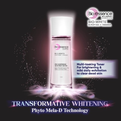 BIO ESSENCE Bio-White Pro Whitening Skin Prep Water (Helps Brightens & Moisturize Skin) 100ml