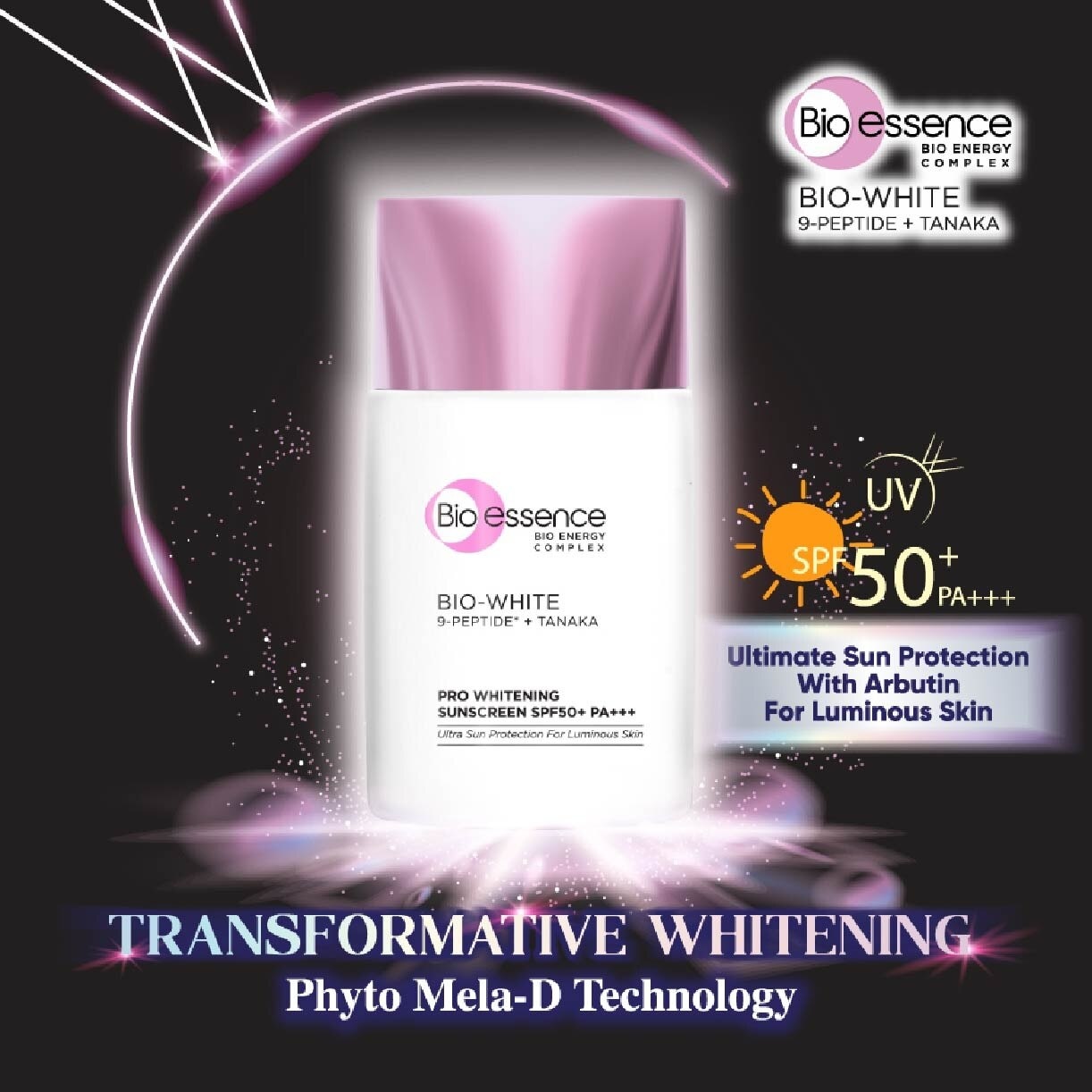 Bio-White Pro Whitening Sunscreen SPF50+ PA+++ 40g