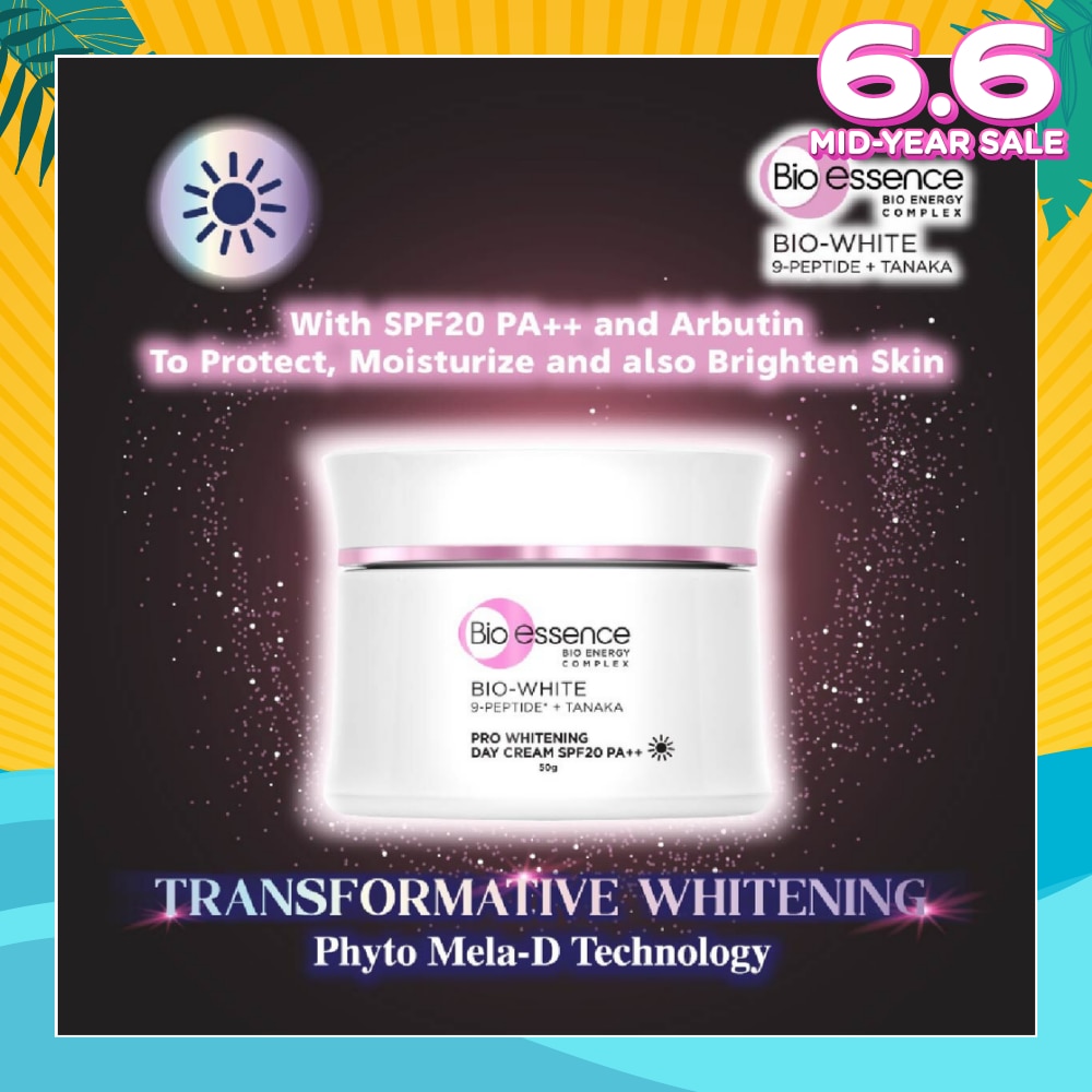 Bio-White Pro Whitening Sunscreen SPF50 PA+++ (For More Even & Luminous Skin Tone) 40g
