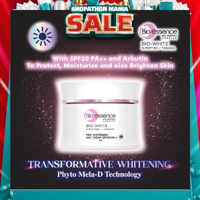 BIO ESSENCE - Bio-White Pro Whitening Sunscreen SPF50 PA+++ (For More Even & Luminous Skin Tone) 40g