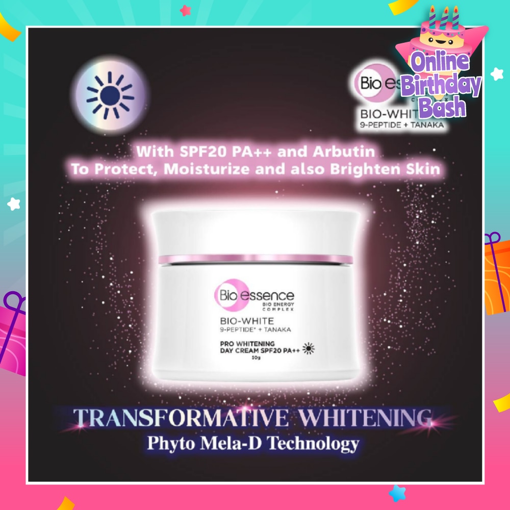 Bio-White Pro Whitening Sunscreen SPF50 PA+++ (For More Even & Luminous Skin Tone) 40g