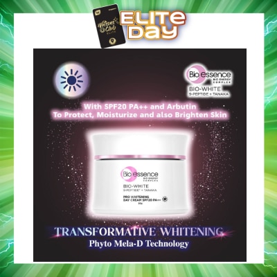 BIO ESSENCE - Bio-White Pro Whitening Sunscreen SPF50 PA+++ (For More Even & Luminous Skin Tone) 40g