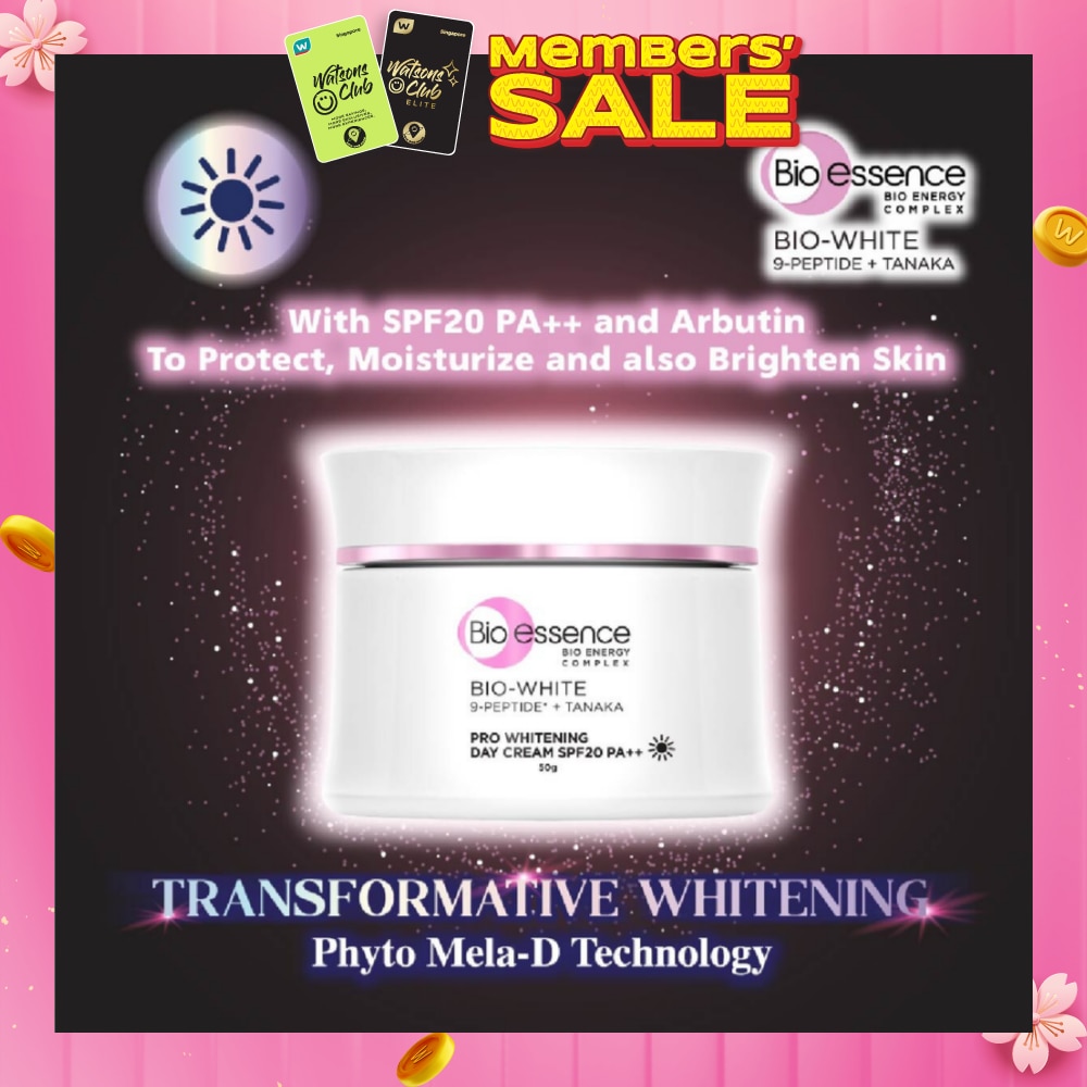 Bio-White Pro Whitening Sunscreen SPF50 PA+++ (For More Even & Luminous Skin Tone) 40g