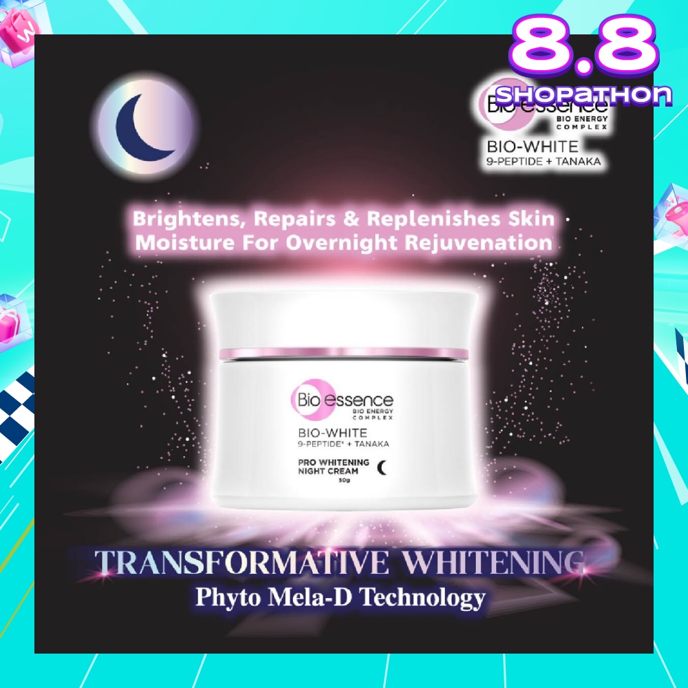 Bio-White Pro Whitening Night Cream (For More Even & Luminous Skin Tone) 50g