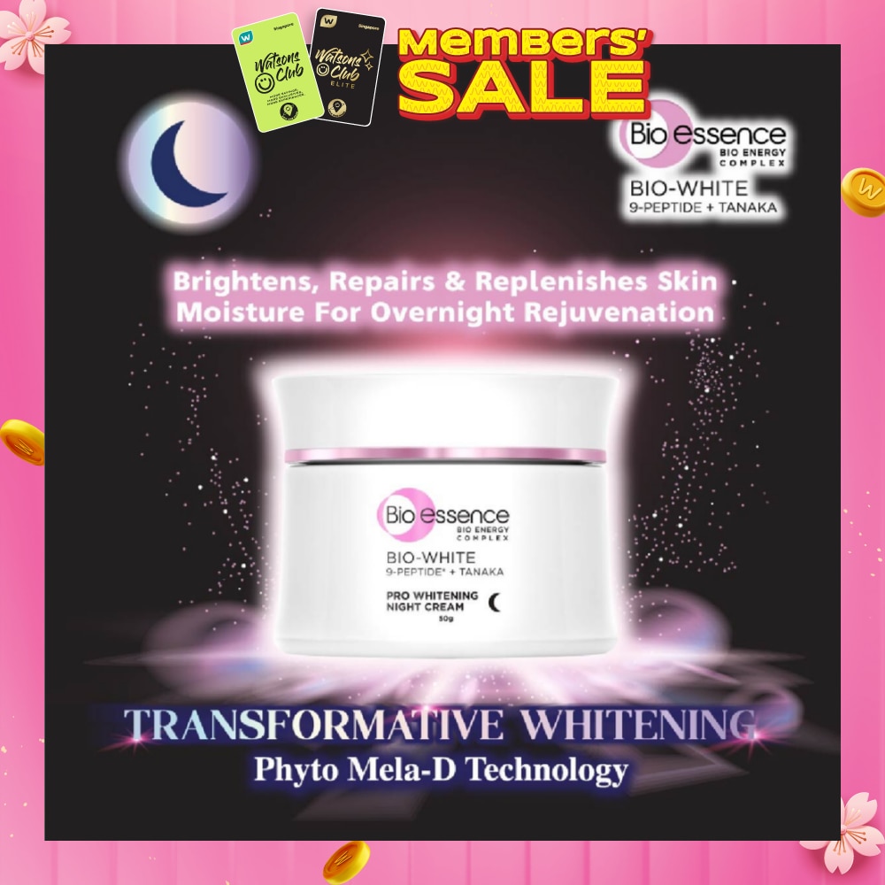 Bio-White Pro Whitening Night Cream (For More Even & Luminous Skin Tone) 50g