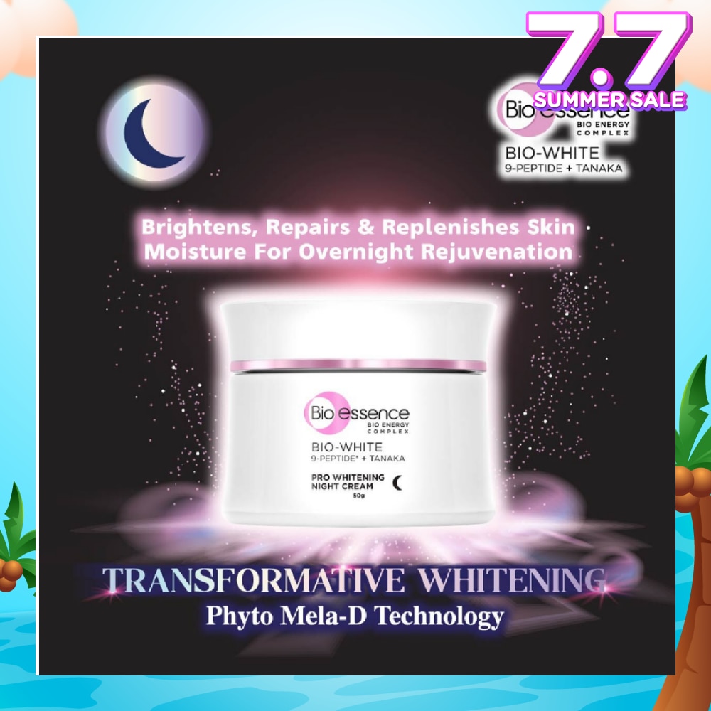 Bio-White Pro Whitening Night Cream (For More Even & Luminous Skin Tone) 50g