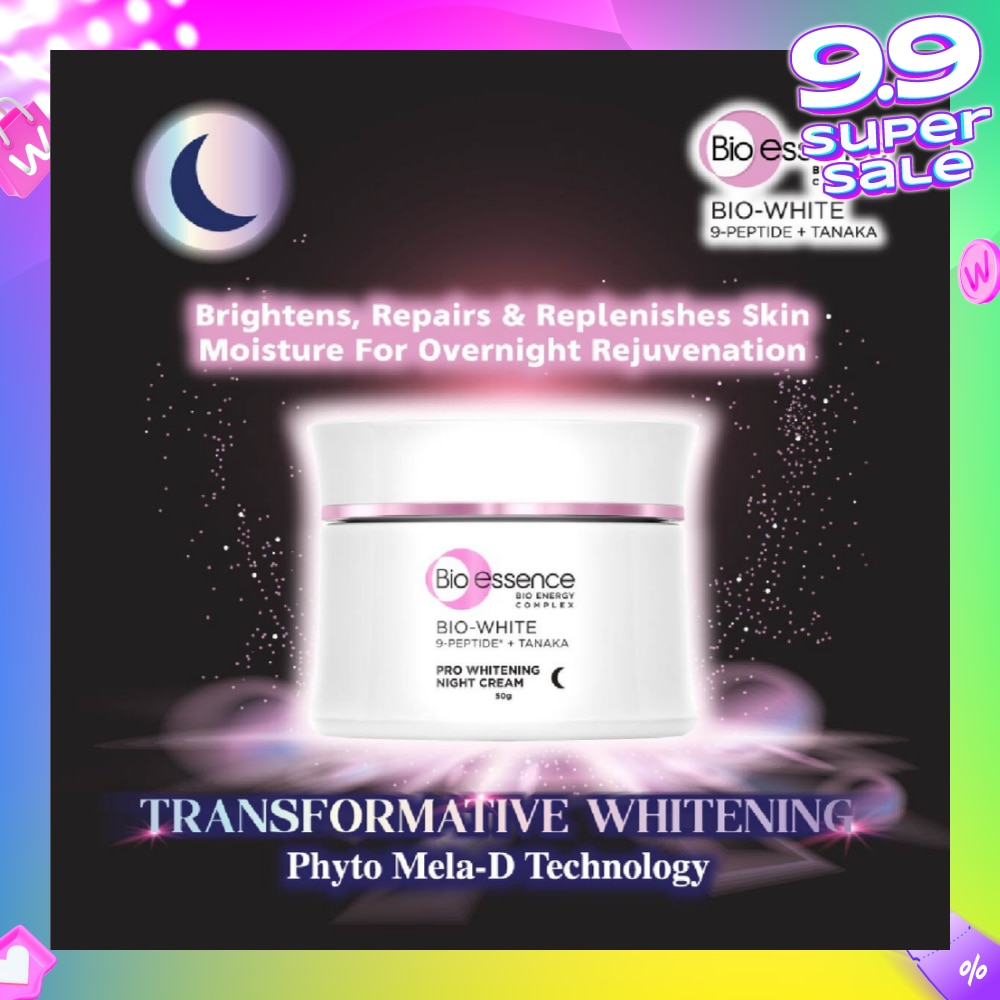 Bio-White Pro Whitening Night Cream (For More Even & Luminous Skin Tone) 50g