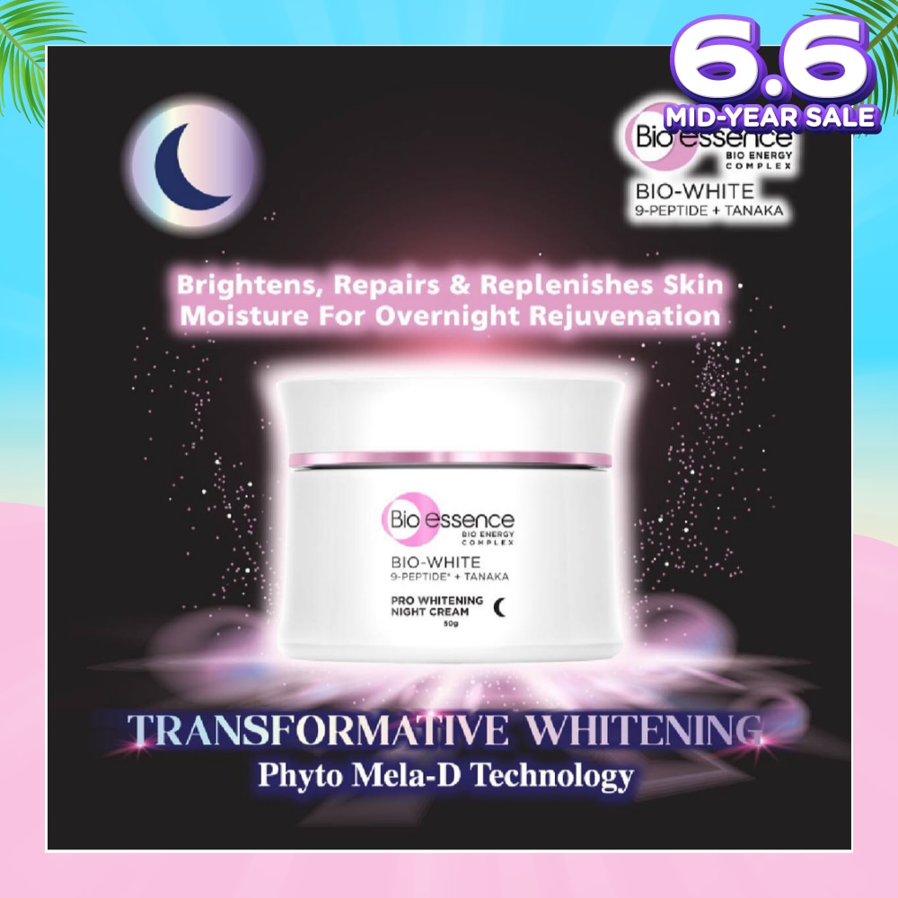 Bio-White Pro Whitening Night Cream (For More Even & Luminous Skin Tone) 50g