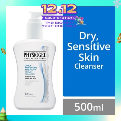 PHYSIOGEL Daily Moisture Therapy Dermo Cleanser (Dry Sensitive Skin) 500ml