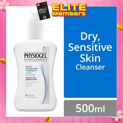 PHYSIOGEL Daily Moisture Therapy Dermo Cleanser (Dry Sensitive Skin) 500ml