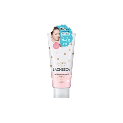 KOSE COSMEPORT Softymo Lachesca Facial Clay Wash Moist 130g