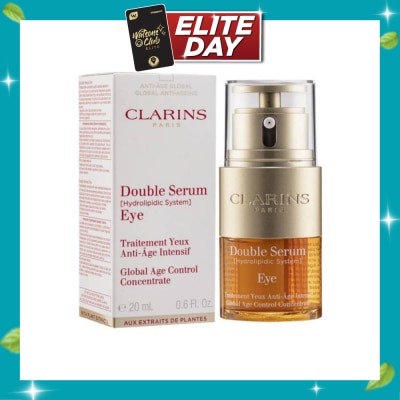 CLARINS Eye Intensive Anti Ageing Treatment Double Serum ( Smooth Wrinkles + Reduce Puffiness + Strengthen Skin Around Eyes) 20ml image