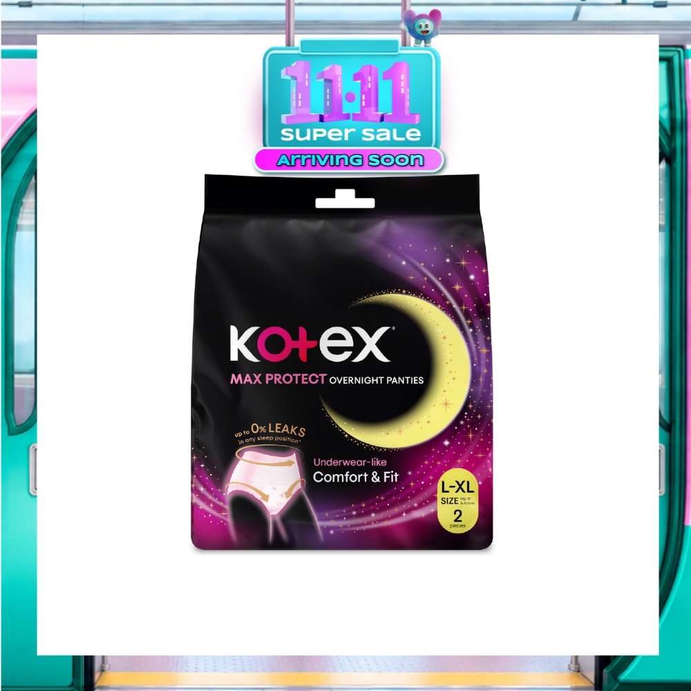 Overnight Panties Sleepwell size L XL (Now In Upsized Pack With 360 Anti Leakage Protection) 2s image