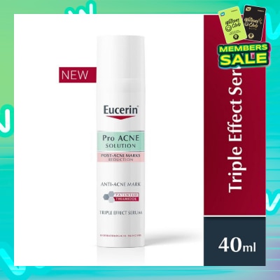 EUCERIN ProACNE Solution Triple Effect Serum (Beat Blemishes + Post-Acne Marks) 40ml