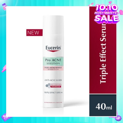 EUCERIN ProACNE Solution Triple Effect Serum (Beat Blemishes + Post-Acne Marks) 40ml