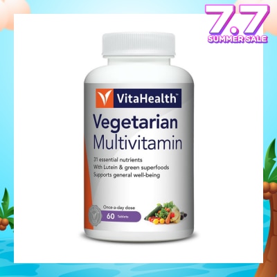 VITAHEALTH Vegetarian Multivitamin Tablets 60s