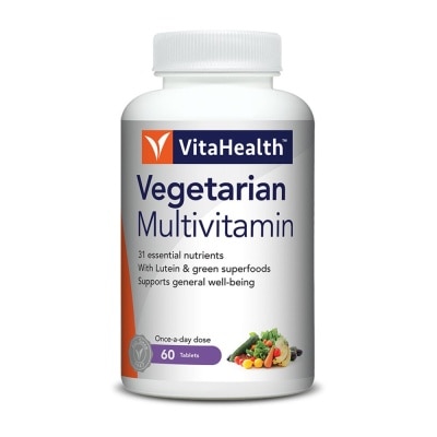 VITAHEALTH Vegetarian Multivitamin Tablets 60s