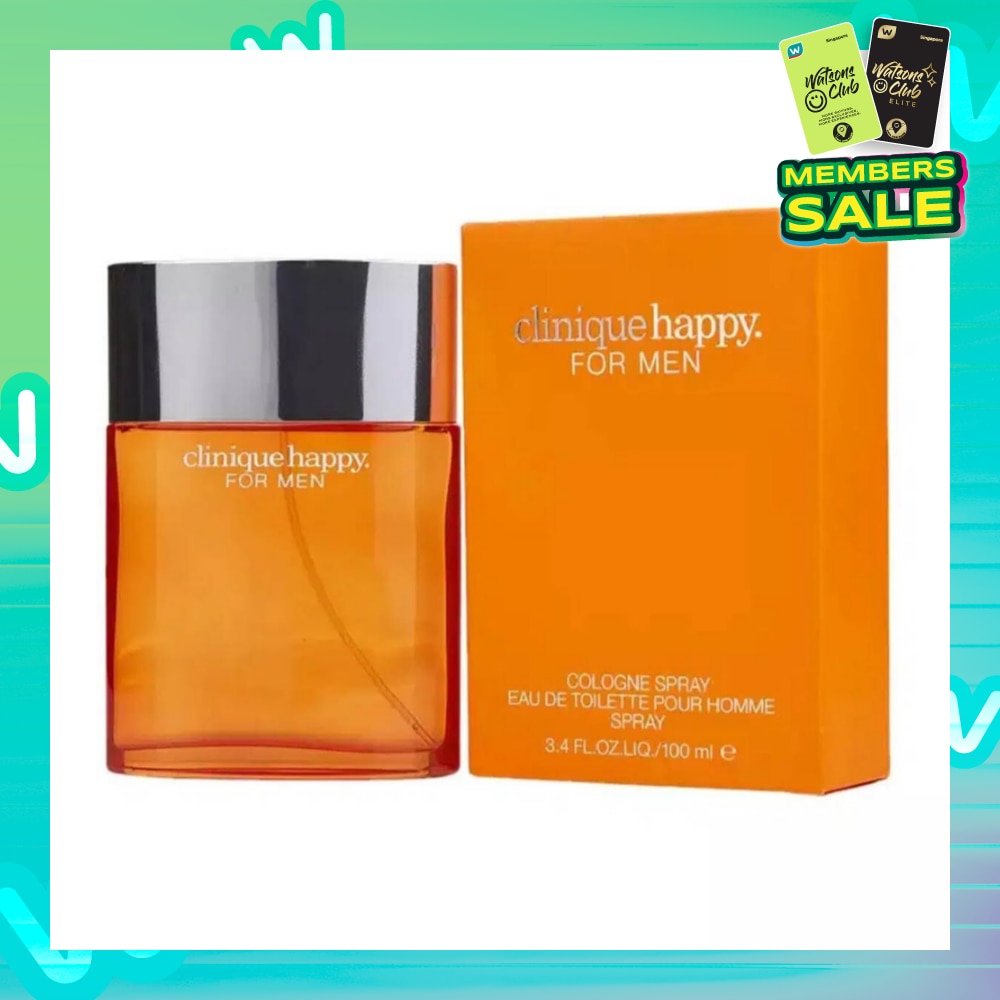 Happy Men Cologne For Him Eau De Toilette 100ml