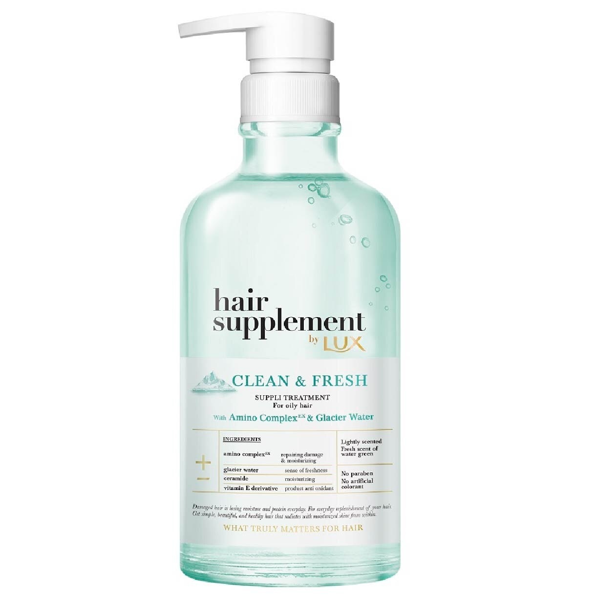 Lux Hair Supplement Clean & Fresh Conditioner 450g (Suitable for Rough & Dry Hair)<BR>