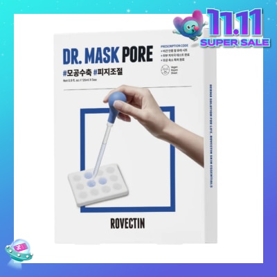 ROVECTIN Skin Essentials Mask Pore (Tighten Pores + Control Sebum) 5s (Expiry: Aug`2026)
