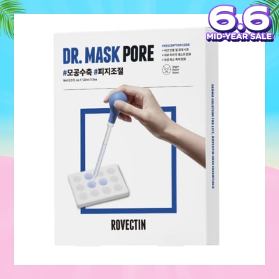 ROVECTIN Skin Essentials Mask Pore (Tighten Pores + Control Sebum) 5s