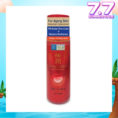 HADA LABO Lifting & Firming Lotion ( Hyaluronic Acid & Niacinamide For Dehydrated & Aging Skin) 170ml