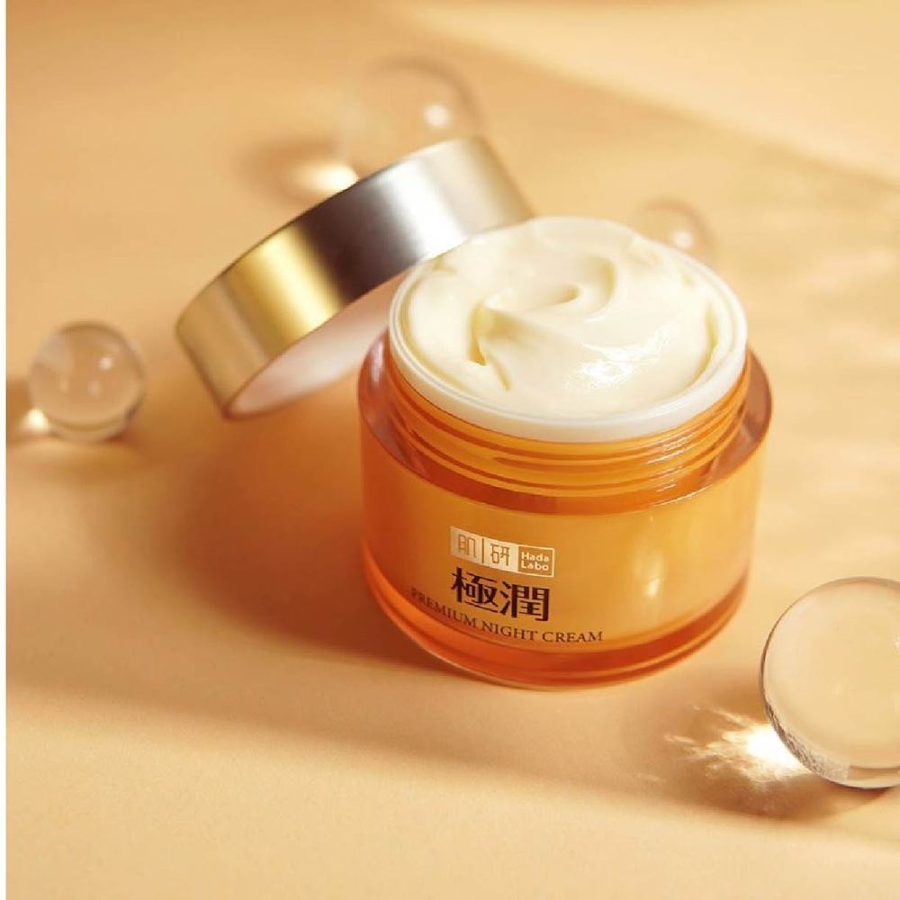 Premium Hydrating Night Cream (Anti-Wrinkle + Maintain Skin Elasticity + Improve Dry & Dehydrated Aging Skin) 50g