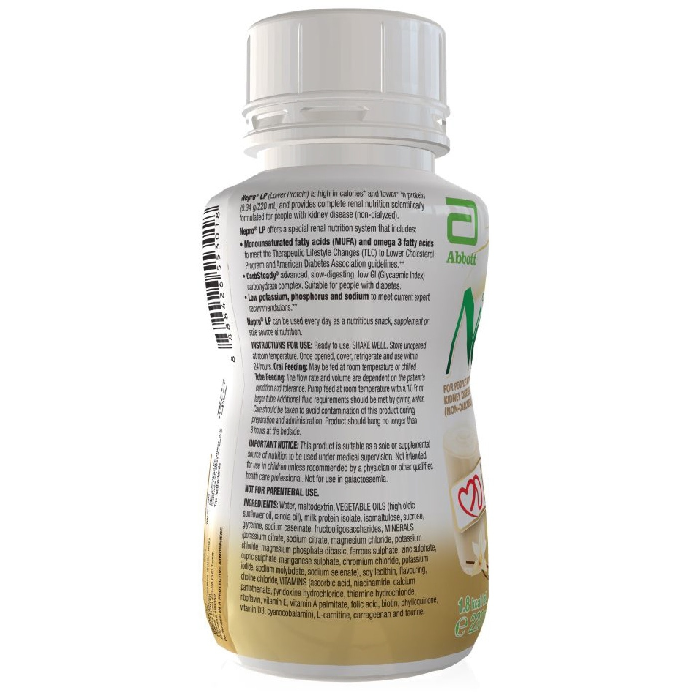 Lower Protein (LP) Ready-to-Drink Vanilla Flavour 220ml x 30s (Per Carton)