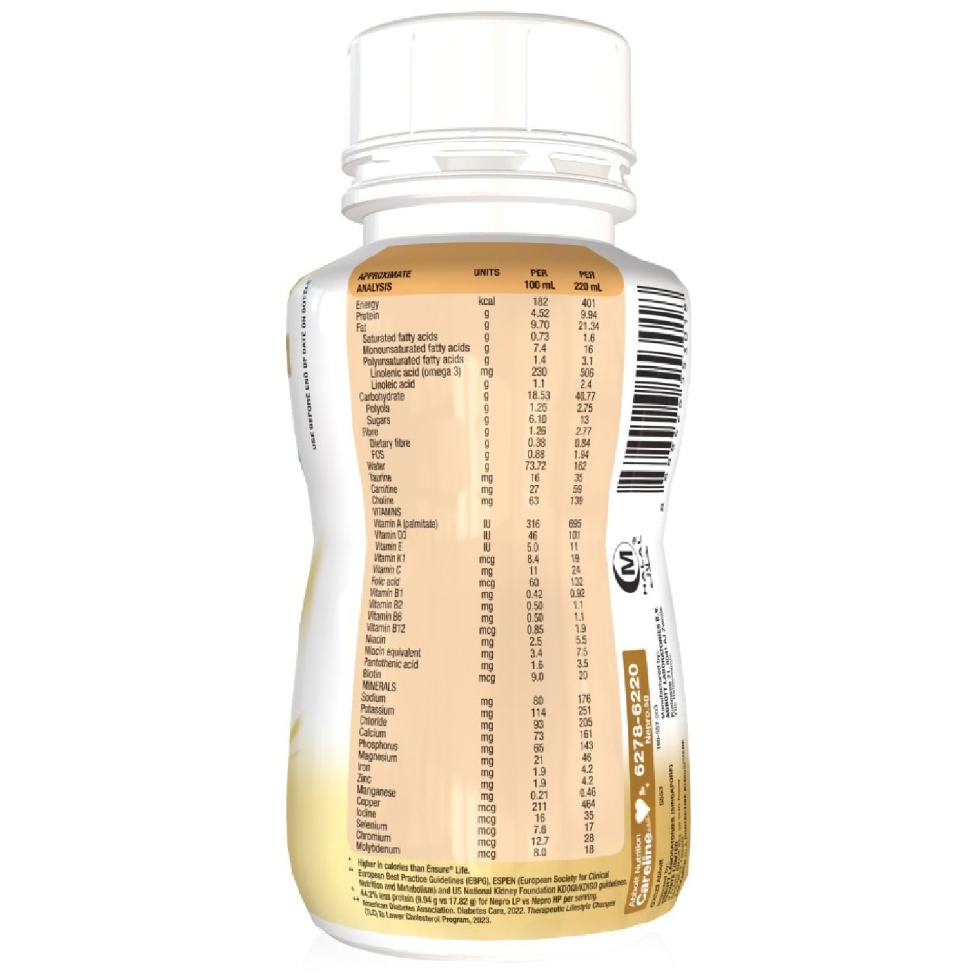Lower Protein (LP) Ready-to-Drink Vanilla Flavour 220ml x 30s (Per Carton)