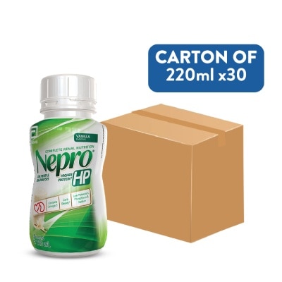 NEPRO - High Protein (HP) Ready-to-Drink Vanilla Flavour 220ml x 30s (Per Carton)