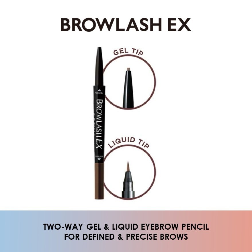 Water Strong W Eyebrow (Pencil x Liquid) Greyish Brown 1s